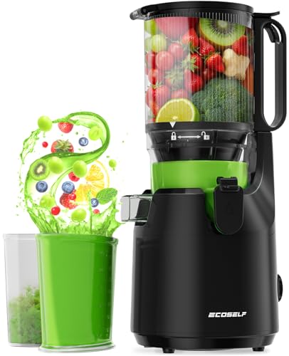 ECOSELF Cold Press Juicer Easy to Clean, Professional Juice Extractor
