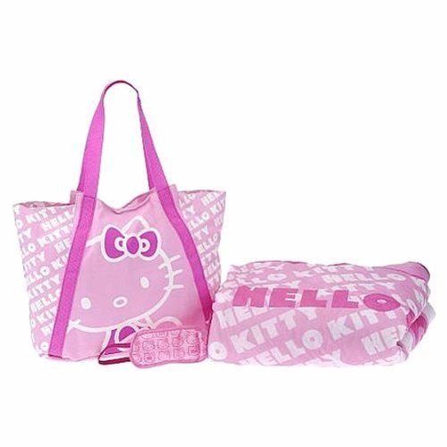 Sanrio Hello Kitty Sleepover Bag - Hello Kitty Slumber Bag (Pink) Sanrio Hello Kitty Sleepover Bag - Hello Kitty Slumber Bag (Pink)