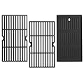 BBQration 16 15/16" Grill Grate for Charbroil Advantage 463344015 463334615 463344116 463343819 Gas2coal 463340516 G467-0002-W1 Cooking Grate for Charbroil Grill Replacement Parts, 3-Pack