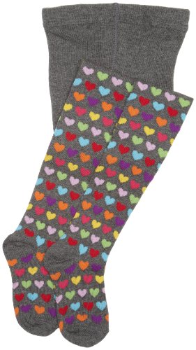 Jefferies Socks Girls 2-6X Lovely Heart Tights