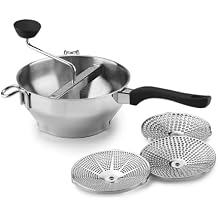 Cuisinart Food Mill, Stainless Steel Food Mill, 2.3 Qt capacity, Black & Silver