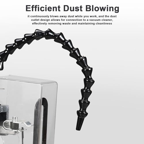 Máquina de corte de madera de escritorio, potencia de 180 W con mesa de trabajo de metal inclinable y velocidad variable, ideal para proyectos de carpintería de precisión