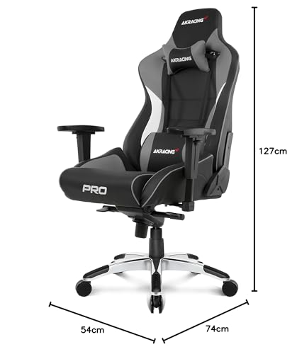 Akracing Pro AK-PRO-GY Sedia da Ufficio e Computer - Sedia gaming - Immagine 2