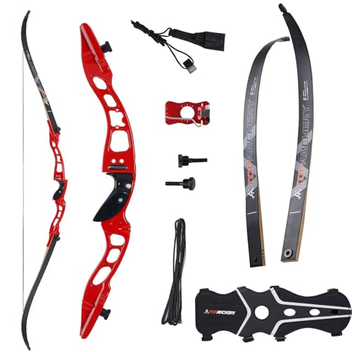 TOPARCHERY Recurve Bows for Adults, Archery Bows - Competition Takedown Bow Designed for Professional Archers