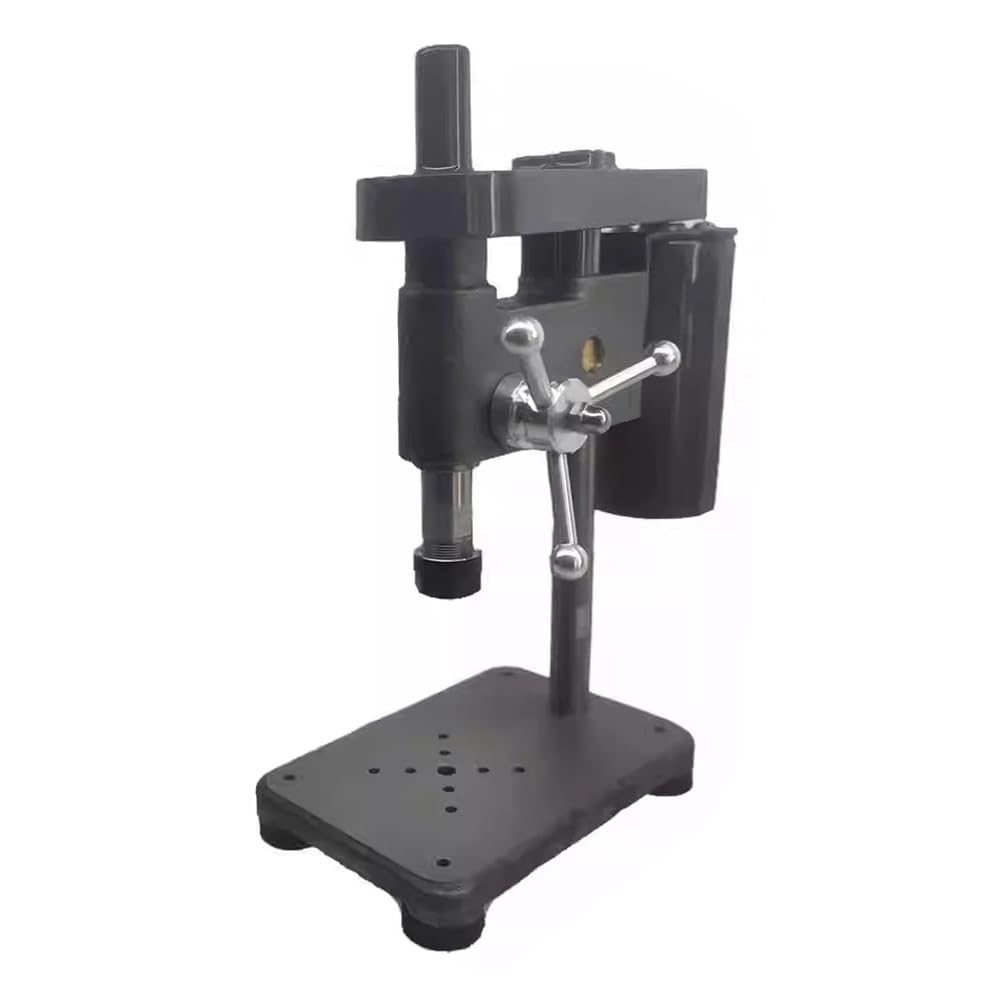 Mini Bench Drill High-Precision Drilling Machine Electric Drill Cell Phone Watch Repair Tool with Power Adapter (ER11)