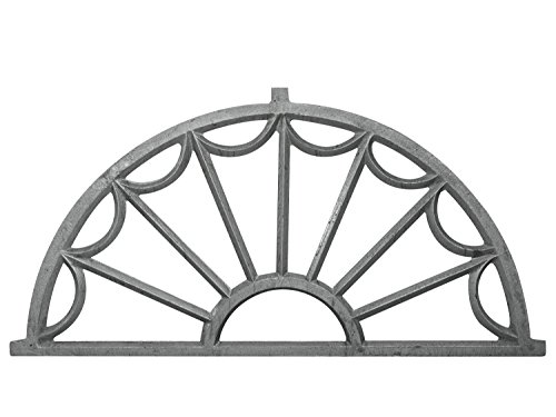 Preisvergleich Produktbild Fenster grau Stallfenster Eisenfenster Scheunenfenster 132cm Antik-Stil (g2)