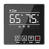 Moiswell Digital Humidity Remote Controller for Crawl Space Commercial Dehumidifier, Temperature, Timer, Adapt Humidity Level for Model MP70 M145 XP235 M70 SP60 S60 MP100 MP145 ME-7 ME-7S