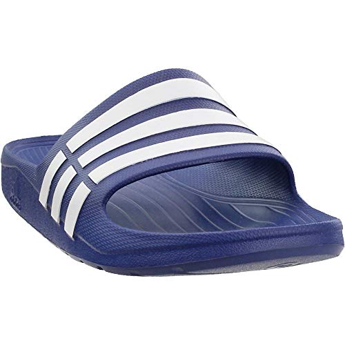 adidas Duramo Slide Sandal,True Blue/White/True Blue,9 M US