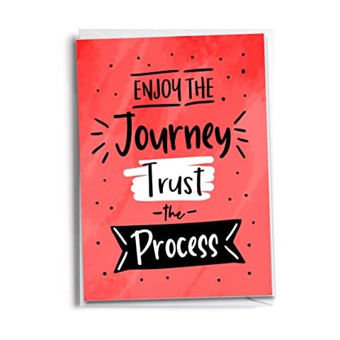 Sole Inspired Enjoy the Journey and Trust the Process Card | You can do this Card Cover