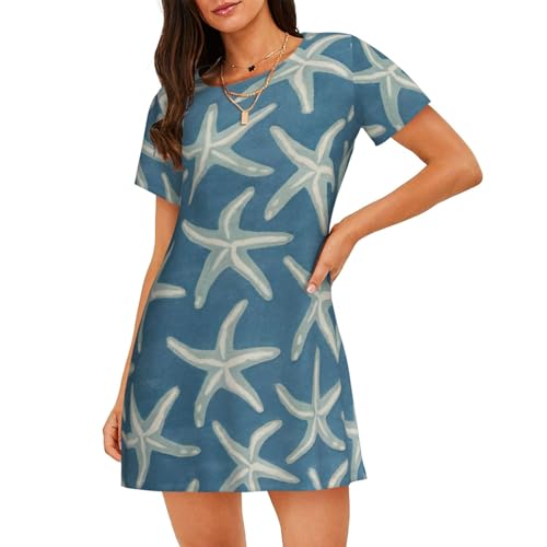 Chemise de nuit en laine imprimée pour adoucir vos nuits d'été