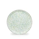 Golden Rabbit Medium Tray, 15.5 inch, Jardin Swirl