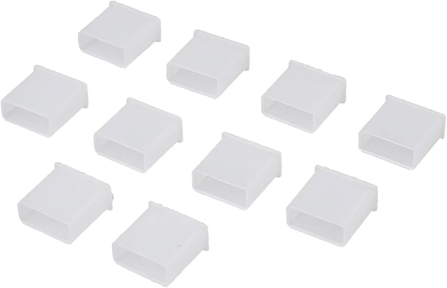 USB Dust Plug 100pcs USB Male Anti-Dust Plug Stopper Cap Cover Waterproof Protector
