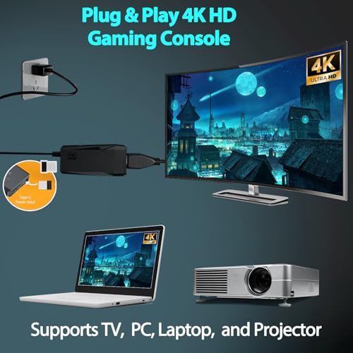 image for PGYFDAL Upgrade Wireless Retro Game Console Stick Built in 20000+ Game