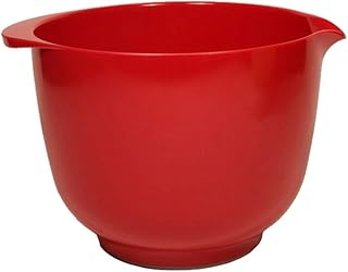 Rosti Mepal 102504075900 Margrethe Bol de préparation (cul de poule) mélamine système anti-dérapant 2 L Rouge Luna