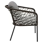 OUTLIV. Mali Gartenstuhl Aluminium Rope Anthrazit