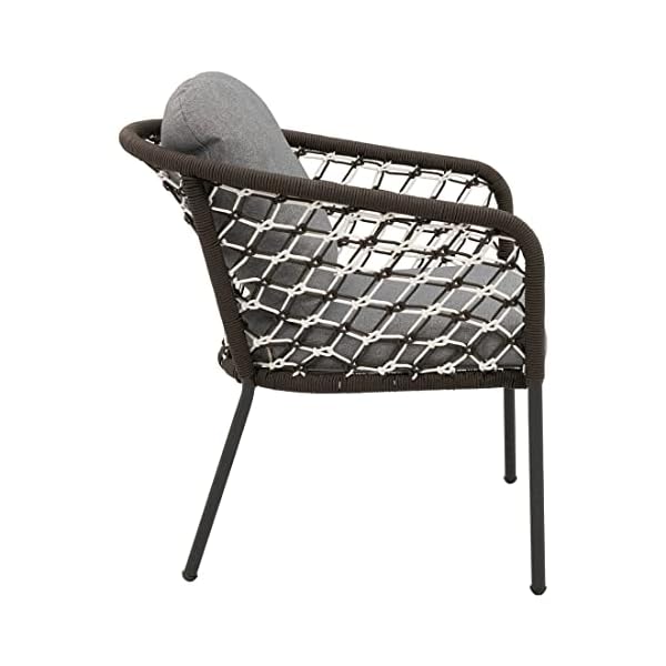 OUTLIV. Mali Gartenstuhl Aluminium Rope Anthrazit