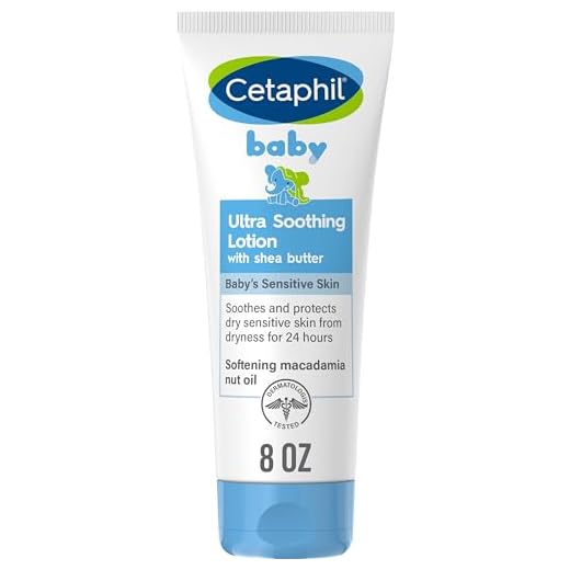 Cetaphil Baby Ultra Soothing Lotion with Shea Butter, Moisturize and Soothe Dry Skin,8 oz