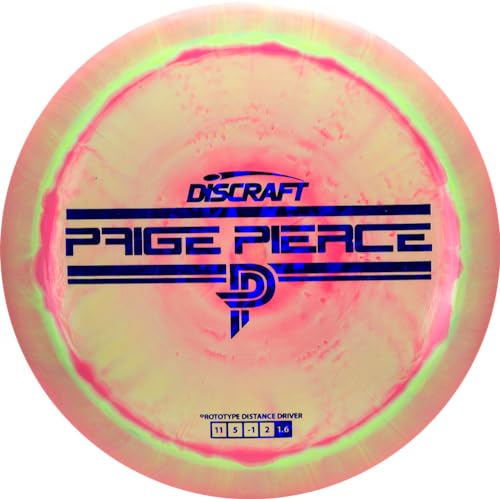 Disque de golf distance driver Discraft ESP Paige Pierce Mint Discs trajectoire