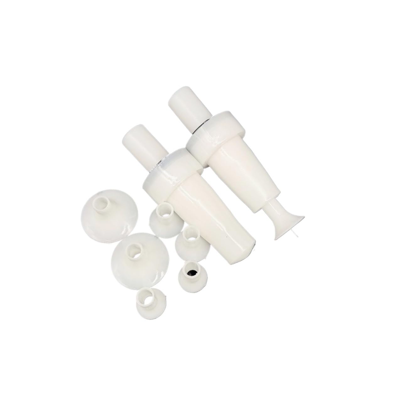 Trepmeun 2Pcs Mixed Replacement Spray Gun Nozzle Electrode Holder Fit For Manual For Dt-Gm03 Gun Electrostatic Powder Coating Machine(2Pcs Mixed)