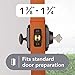 Baldwin Arch, Single Cylinder Front Door Deadbolt Featuring SmartKey Re-key Technology and Microban Protection, in Venetian Bronze