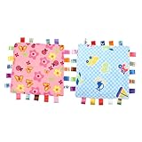 Couverture pour bébé avec dos à pois – la couverture est imprimée d'un motif doux pour attirer l'attention de bébé et apaiser son humeur