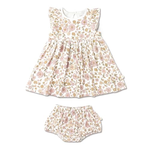 MakeMake Organics Girls Twirly Cotton Dress