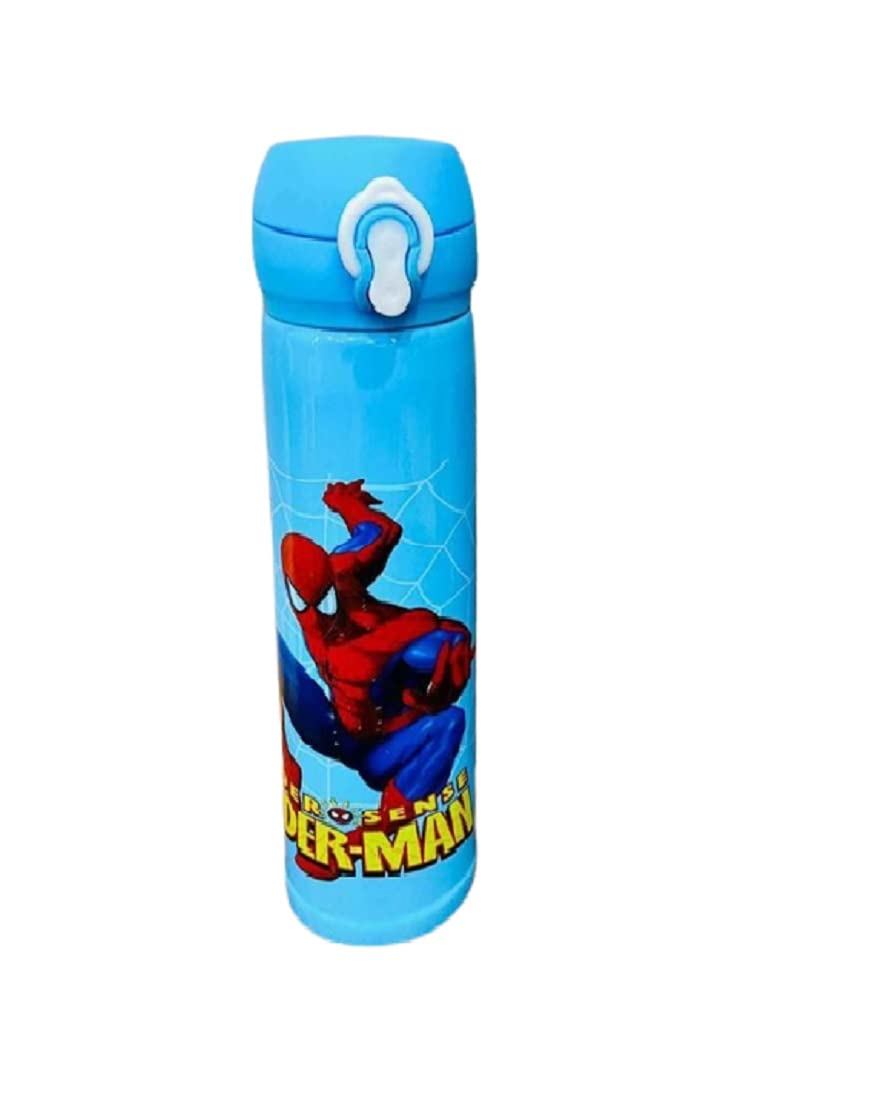 Stainless Steel Superhero Bottle Sipper Insulated Double Wall Flask for
