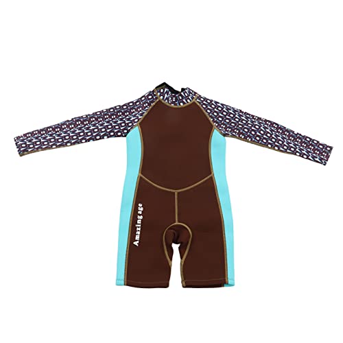 Roupas de mergulho infantis, proteção da pele leve resistente ao desgaste roupa de mergulho infantil