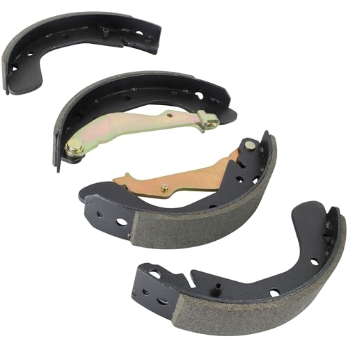 QUALITY-BUILT Rear Drum Brake Shoes FS814 Compatible with 2004-2022 Chevrolet (Aveo, Aveo5, Spark, Spark Classic); 2005-2010 Pontiac (G3, G3 Wave, Wave, Wave5)