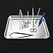 QWORK Stainless Steel Surgical Tray, for Medical Instruments, Tattoo, Surgical Supplies, 10 5/8