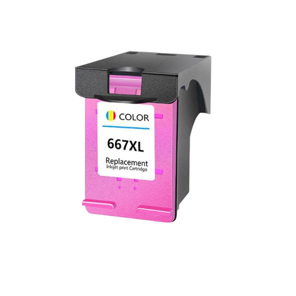 Cartouche encre 667xl 667 couleur pour les impressions de documents professionnels