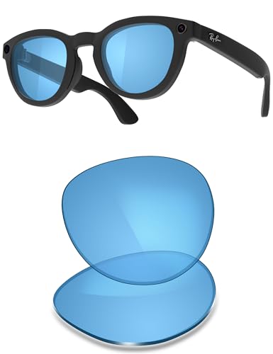 ThunderClap �Ό������p�����Y Ray-Ban Meta RW4009 50mm | RW4013 (Gen 2) 50mm �X�}�[�g�O���X�ɑΉ�, Hd �u���[ - ��Ό�, RW4009 50mm