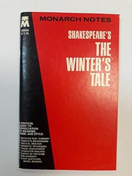 Paperback SHAKESPEARE'S THE WINTER'S TALE.*(Monarch Notes) Book