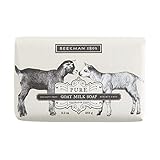 Beekman 1802 - Pure Goat Milk Body Bar Soap - Triple-Milled Goat Milk Soap Bar, Fragrance Free Soap & Hydrating Body Wash - Exfoliating Bar Soap for Men & Women - 9 oz