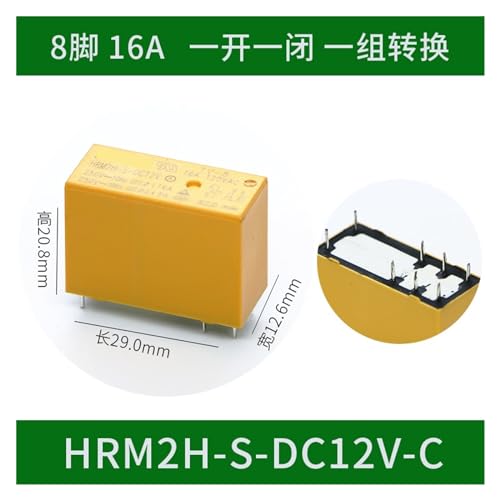 Relé HRM1H de 8 pines para automatización y control de iluminación en el hogar 2