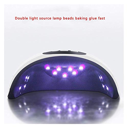 SFLRW Gel LED Nail Lamp, Nail Dryer 168W Gel Nagellak Licht Manciure/Pedicure Sun Light Curing Lamp met 4 Timers Nail… - Afbeelding 6