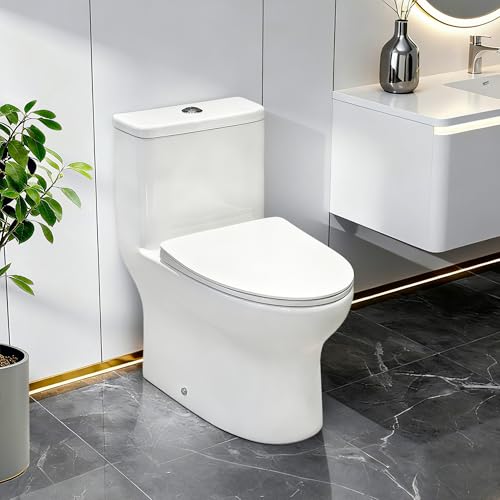 Bolina W2161RD One-Piece Toilet | Dual Flush 1.0/1.28 GPF