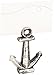Kate Aspen "Nautical" Anchor Place Card/Photo Holder, Set of 6