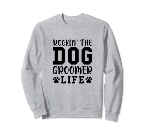 Peluquero de perros Estilista de mascotas Grooming divertido para perros Sudadera