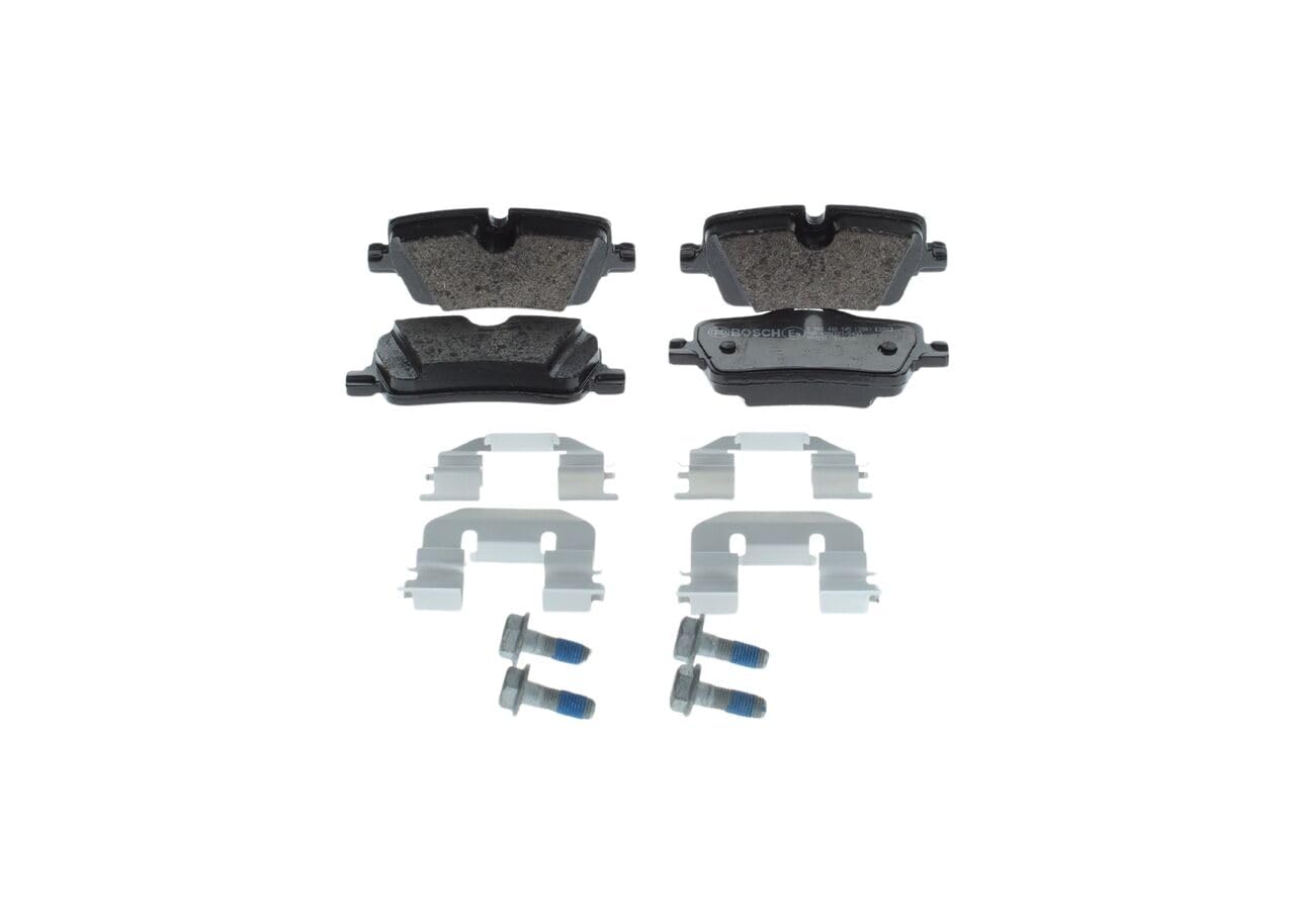 Bosch BP2844 Pastillas de freno - Eje trasero - certificación ECE-R90 - 1 juego de 4 pastillas