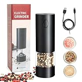 XXFLOWER Electric Pepper Grinder