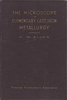 The microscope in elementary cast iron metallurgy, B000859DUU Book Cover
