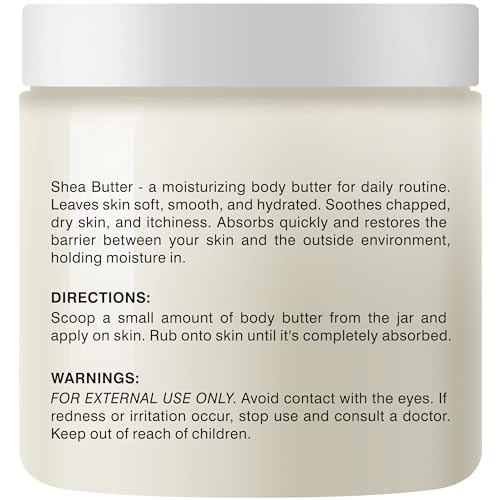 Majestic Pure SHEABODYBUTTER8OZWITHFCO Shea Body Butter - Intense Hydrating With Fractionated Coconut Oil, Jojoba, And Vitamin E thumb #4