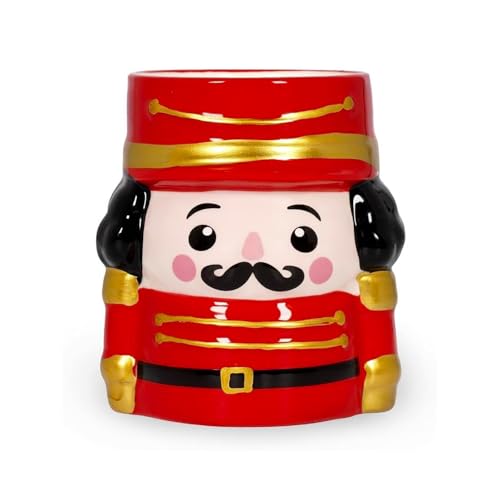 Bougie Legami Nutcracker en verre avec cire parfumée haut de gamme