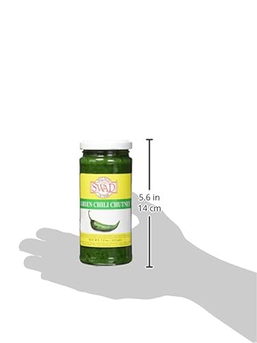 Miniatura 2 de Great Bazaar Swad Chutney de chile, verde, 7.5 onzas