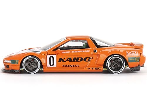 Modelo a escala 1:64 NSX Kaido Racing V1 Naranja miniatura 3