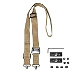 Tactical 2 Point Slings with QD Mount MS4 Sling Strap Quick Detach Dual QD Swivel Multi-Mission Sling System Double Point