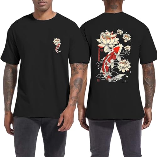Image of Oversized T Shirt Men - True Classic Tshirt Breathable Black