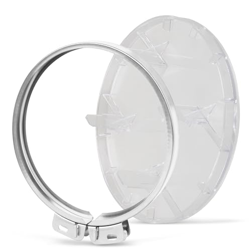 2026 upgrade Electric Meter Covers for Replacement Milbank 6002, Plastic Clear Cover with Sealing Ring, Meter Socket Blank Accessory, 1 Pack