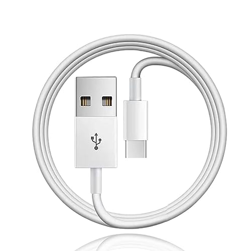 6ft iPhone 15 Cable, USB A to USB C Cable for Apple iPhone 15, 15 Pro Max, 15 Plus, iPad 10th Gen, iPad Pro 12.9/11, iPad Air 5th Gen/4th Gen, Mini 6th Gen Charger Cord, Car Charging Cable (White)